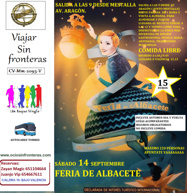 Cartel de la feria de albacete